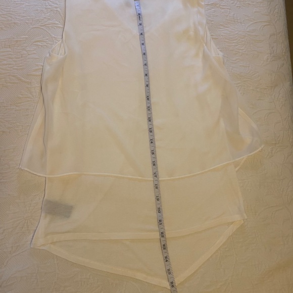 Chiffon 3 layer Sleeveless Tunic, Size S - Picture 5 of 9